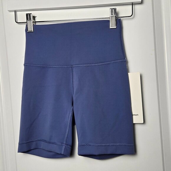 NWT Lululemon Wunder Train High-Rise Short 6" - 2 Oasis Blue - Picture 3 of 8
